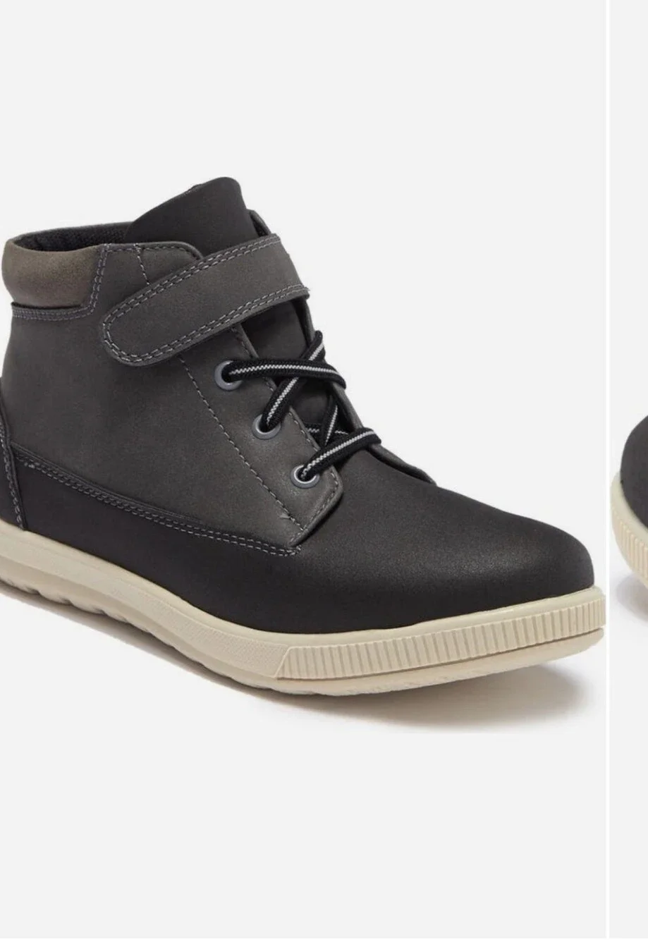 Deer Stags Kids' Gray High-Top Sneakers